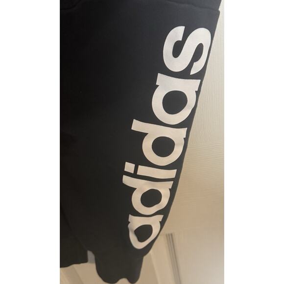 Women’s Adidas Joggers, Black With Adidas Logo On Leg, Small - Picture 2 of 4
